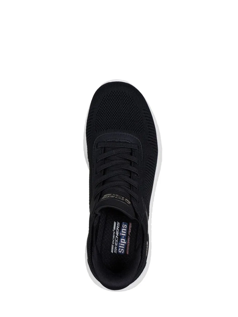 Zwart/wit - Skechers BOBS Sport Squad Chaos Slip In instapsneakers