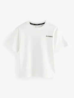 Zwart/wit - smALLSAINTS Boys Logo Crew Relaxed T-Shirts 3 Pack