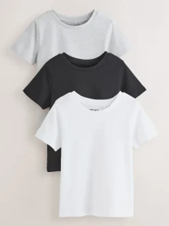 Zwart/wit - T-shirts (3-16 jr)