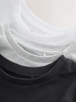 Zwart/wit - T-shirts (3-16 jr)