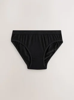 Zwart/wit - Verpakking van 10 bikinibroekjes (5-16 jr)