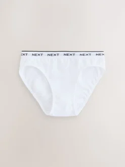 Zwart/wit met print - Verpakking van 10 bikinibroekjes (5-16 jr)