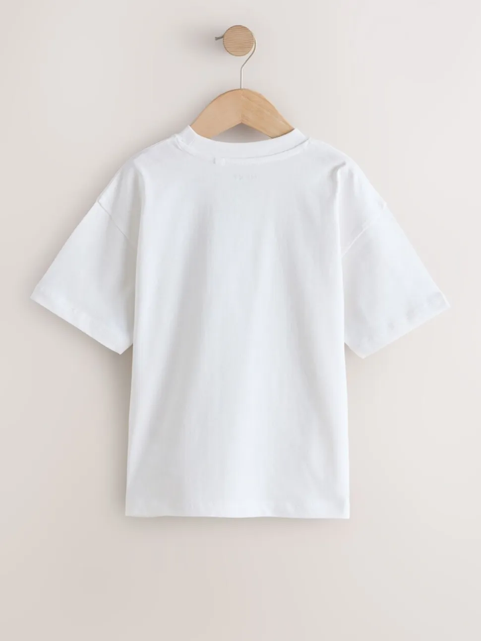 Zwart/wit/grijs/kaki - Set van 4 T-shirts met korte mouwen (3-16 jr)