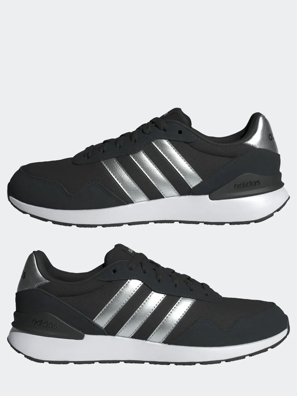 Zwart/zilver - adidas Run 60s 4.0 sneakers